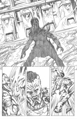 Elvin Ching | Predator Badlands Issue 1 Page 15 | Next Comic Art