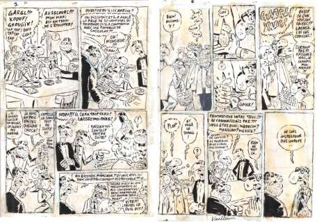 Vuillemin Philippe | Gag complet en 2 planches | Galerie Napoléon