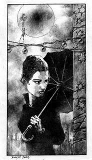 Danijel Zezelj Ragazza con ombrello