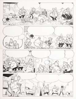 Greg, Michel ( 1931 - 1999 ) | "Achille Talon et l’arme du crocodile " - Encre de… | Stanley’s Auction