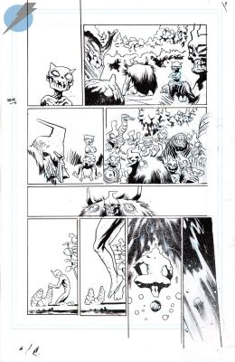 James Harren | Ultramega Issue 9 Page 3 | Felix Comic Art