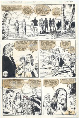 Joe Sinnott Don Perlin | Defenders Issue 97 Page 17 | Catskill Comics