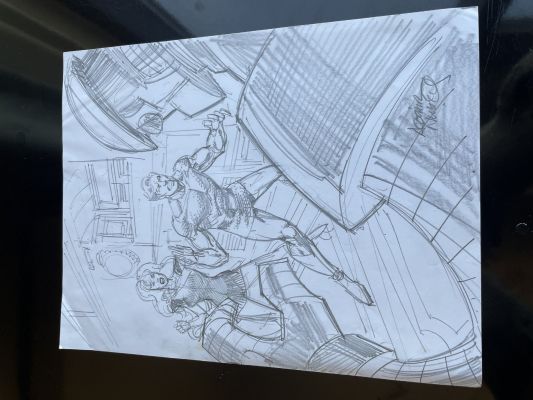Art Nichols | Magnus Robot Fighter Pencil Commission - Signed | Anthony’s Comic Book Art