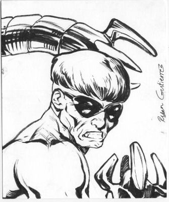 Ryan Gutierrez | Doc Ock 6X5 Card Art - Doctor Octopus | Catskill Comics