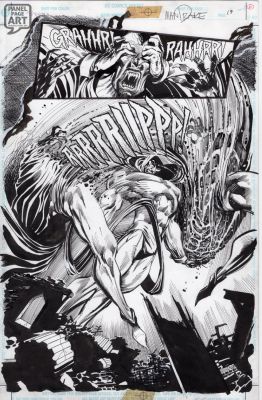 Tom Mandrake | Spectre 30 Page 19 Splash | Panel Page Art