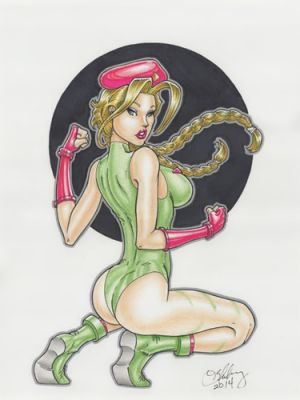 Cammy, Street Fighter by Cameron Blakey (9x12) - Original Comic Art | eBay US (Buy It Now)