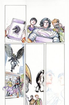 Juan Ferreyra | Absolute Superman Issue 17 Page 19 | ComiConArt