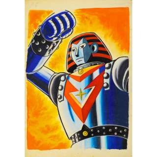 ORIGINAL PAINTING "GIANT ROBOT" | misc / divers