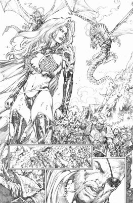 Diego Bernard | Lady Death: Diabolical Harvest Issue 22 Page 08 | ComiConArt