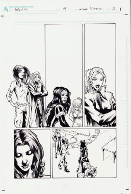 Karl Moline | Buffy the Vampire Slayer #19 Pg.3 - Interior Page | Anthony’s Comic Book Art
