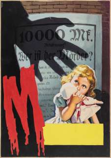 Manno (Dante Manno) - "M - Il mostro di Düsseldorf (M - Eine Stadt sucht einen Morder)", | Urania Casa d’Aste