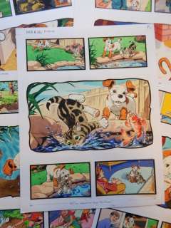 McNeill, Hugh - 5x Original page in colour - Paddy Paws the Puppy - [1970/1971] | Catawiki