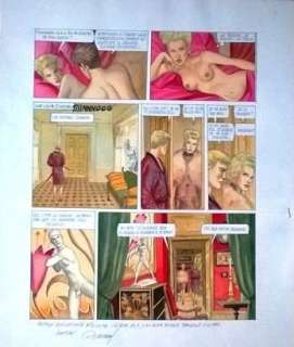 Renaud - Planche originale en couleur - Jessica Blandy | Catawiki