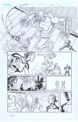 Jason Howard | Astounding Wolfman Issue 5 Page 07 | Splash Page