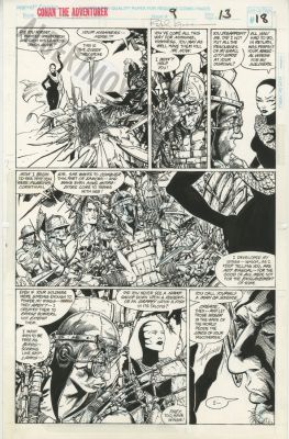 Rafael Kayanan | Conan the Adventurer Issue 9 Page 13 | Albert Moy