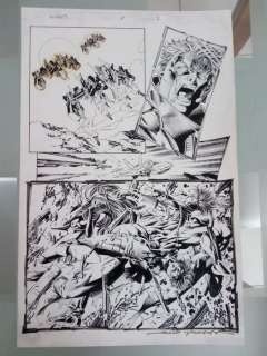 Jim Lee - original art page - wildc.a.t.s. 6 (1993) | Catawiki
