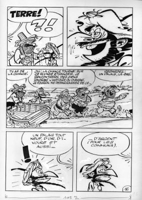 Tabary Jean | Planche originale 15 pour Iznogoud édition de poche de Jean Tabary | Galerie Napoléon