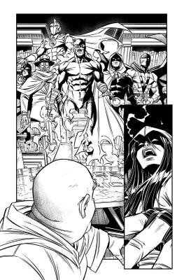 Diego Olortegui | Jsa Issue 19 Page 05 | ComiConArt