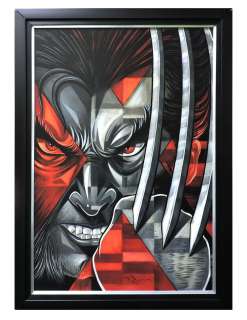 Wolverine Logan Original Painting by Tim Rogerson | Diamond Galleries