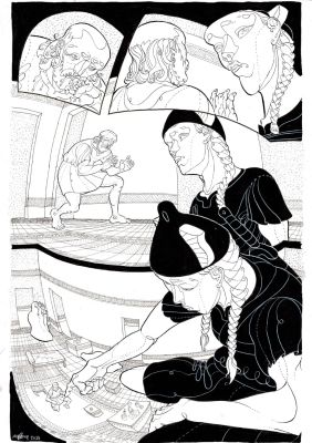 Nir Levie | Age of Canaan - Epic of Aqhat Ch 2 Pg 19 Splash | TDArt