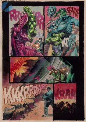 Nic Klein | The Infernal Hulk Issue 4 Page 15 | Felix Comic Art
