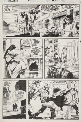 John Buscema, Bill Sienkiewicz - Wolverine Vol II #11 Pg 8