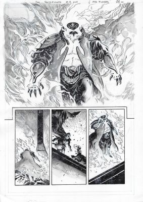 Max Fiumara | The Sacrificers Issue 15 Page 04 | Splash Page