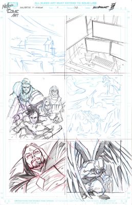 Roi Mercado | Prelim: Inglorious X-Force #5 Issue 5 Page 1 | Next Comic Art