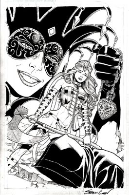 Sean Chen | Grimm Fairy Tales Presents White Queen: Age of Darkness #1 Cover (The White Queen!) 2014 | Romitaman