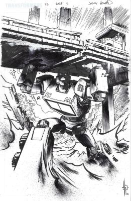 Jason Howard | Transformers (2023 Image) Issue 33 Page 06 | Splash Page