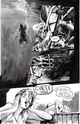 Nate Powell | Twilight Zone Issue 4 - Pg. 11 | Athenaeum Comic Art
