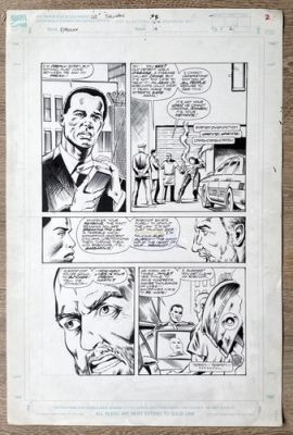 Lee Sullivan Original - Robocop Issue 15 Page 2 - Marvel Book Comic Art | eBay Europe (Buy It Now)