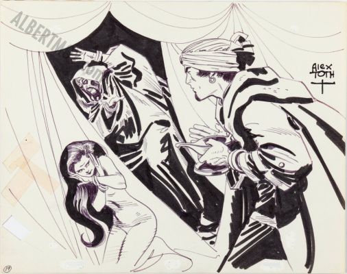Alex Toth | Aladin | Albert Moy