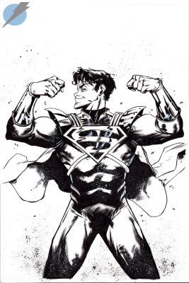 Sanford Greene | Superman Issue 39 Page Cover | Felix Comic Art