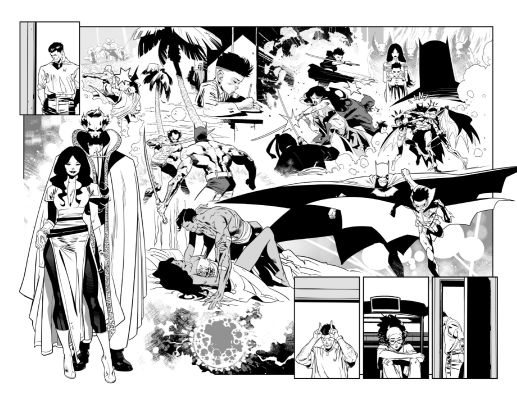 Jorge Jimenez | Batman Issue 11 Page 08 And 09 | ComiConArt