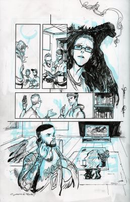 Eryk Donovan | Godzilla vs America: Portland page 7 | Geoff M Art Sales