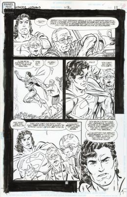 John Byrne | Wonder Woman 112 Page 11 | Panel Page Art