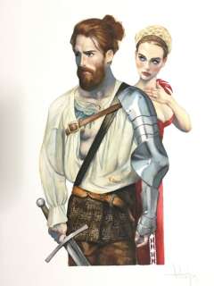 Vicente, Fernando - IllustraciÃ³n original de la portada de Tirant | Catawiki