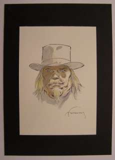 Hermann - Original watercolour - Duke - Sheriff - (2017) | Catawiki