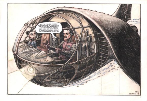 Beltran Fred | Illustration originale publiÃ©e dans NathanaÃ«lle Tome 1 | Galerie Napoléon