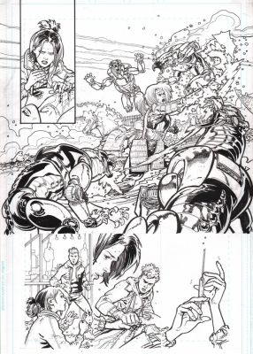 Andrei Bressan – The Uncanny X-Men 10p11 | Berserker Art