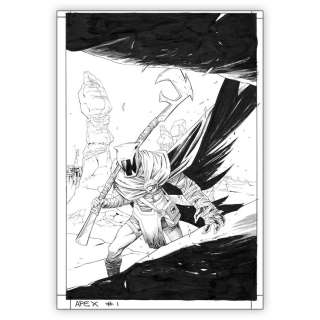 Declan Shalvey - Thundercats - Apex #1 Original Main Cover Art