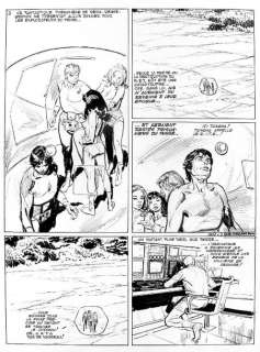 Poïvet. Raymond. (1910-1999) - POÃVET. Raymond. Â«Les Pionniers de l‘EspéranceÂ». Encre de Chine pour&h