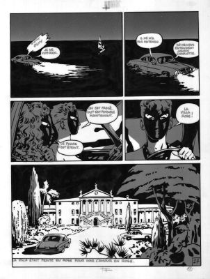 Varenne Alex | Planche originale 27 du tome de la série Erma Jaguar | Galerie Napoléon