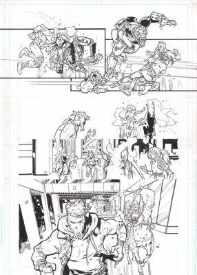 Andrei Bressan – The Uncanny X-Men 9p18 | Berserker Art
