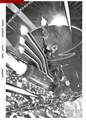 Michele Bandini | Covers / Pinups Issue Imperial Guardians # 1 Page Cover | Kwan Chang