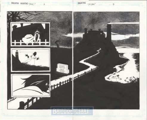 Tim Sale | Batman Long Halloween Special Dps Pg 2 3 By Tim Sale Issue 1 Page 2 - 3 | BritComicsArt