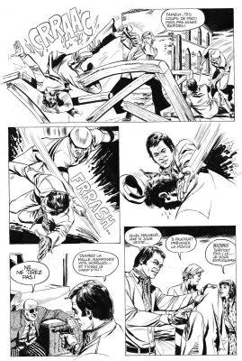 Marcello Rafael Carlo | Planche originale 9 AMICALEMENT VOTRE histoire courte - La Nuit de Venise - Pif 353 | Galerie Napoléon