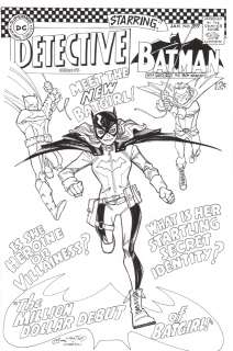 Craig Rousseau Detective Comics #359 Original Art Cover Swipe