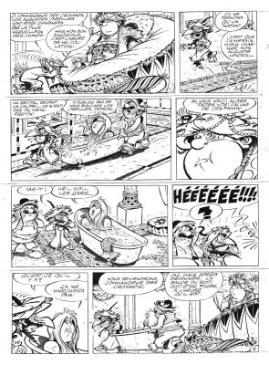 Tabary | IZNOGOUD, planche originale 5 Le Chant qui fige | Galerie Napoléon